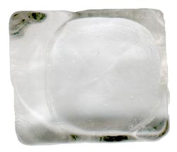 Floating acrylic ice cube