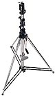 Used double windup lighting stand