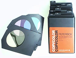 Used Agfa colour filter set