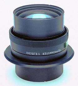 Used repro lens 210mm