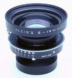 Used Schneider 210mm lens